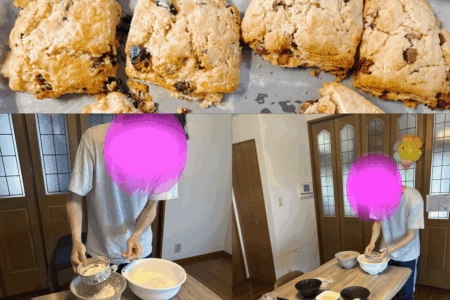 スコーン作ったよ！！